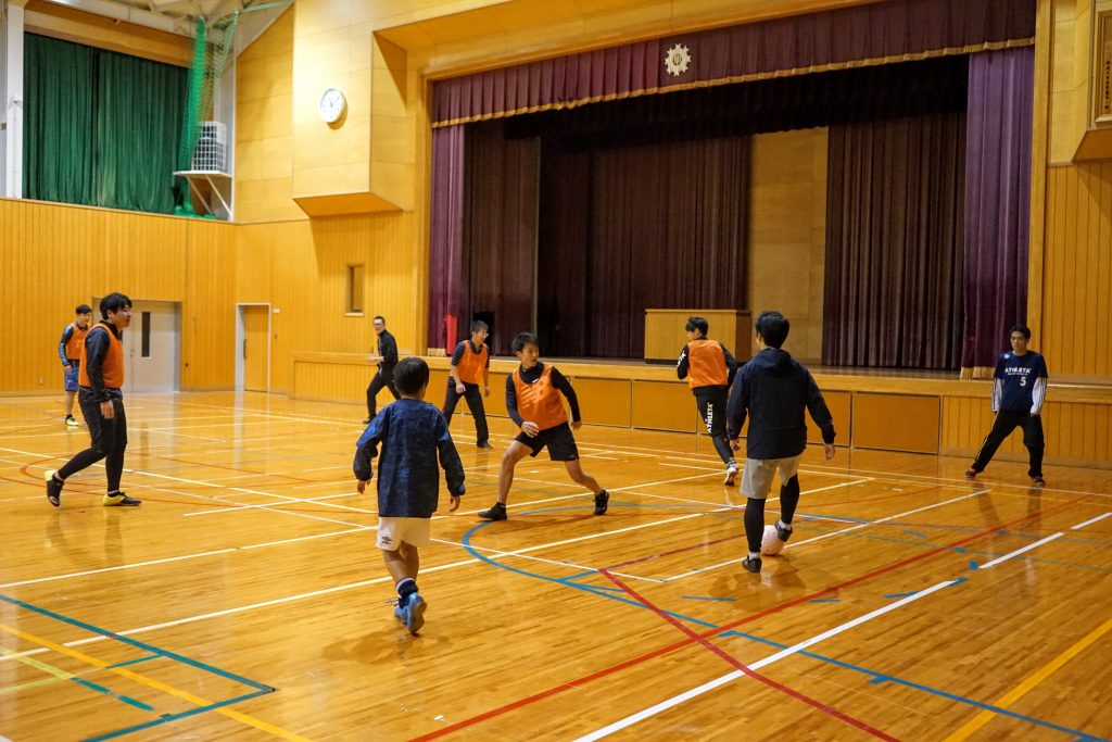 隼Lab.の体育館での活動